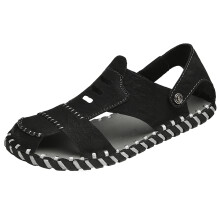 Men's Sandals with Memory Foam Insole, Non Slip Lightweight Slides for Walking, Black Size 9