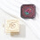 Vintage Stamp Head Flower Pattern Sealing Stamp Head 30x30mm- S 5