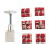 Characters Pattern Moon Cake Press Molds-Money comes from all 1