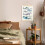 Affiche de baleines en toile robuste pour crèche-30x40 Style 1 7