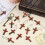 100 croix en bois, breloques, pendentifs, Mini croix, perles 5