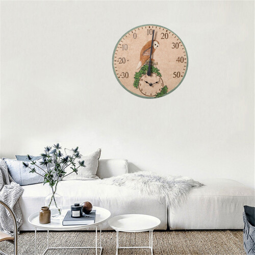 Thermomètres d'intérieur et d'extérieur avec horloge 1