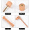 Adjustable Rotated Embroidery Hoop Holder Wood Stitching Frame 6
