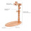 Adjustable Rotated Embroidery Hoop Holder Wood Stitching Frame 3