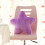Five Pointed Star-Shape Plushes Pillow Soft Stuffed-Purple 7