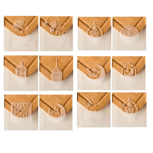 Cookie Stamp Moon Castles Pattern Pattern-Pattern G and H 1