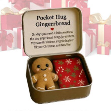 (C) Christmas Baby Doll Decoration Felt Keepsake Motivation Cards For Men Boyfriend Women Coworkers Friend Adults Easter-C