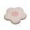 Lovely Cushion  Flower Shape Floormat Pillow Soft Easy to-White 1