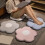 Lovely Cushion  Flower Shape Floormat Pillow Soft Easy to-White 6