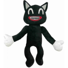 (25cm) Siren Head Horror Black Plush Stuffed Doll Kids Christmas Gift Toy