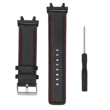 Ersatzarmband für Huami Amazfit T Rex, passgenaues Lederarmband mit verstellbaren Löchern, glattes, hautfreundliches Material für angenehmen