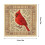 (B) Cross Kit With Floral Pattern, Bird Embroidery Kit For Adults Beginners, DIY Needlepoint Wall Art 5