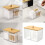 Contemporary Cotton Covers Canister Convenient for-Black square 2