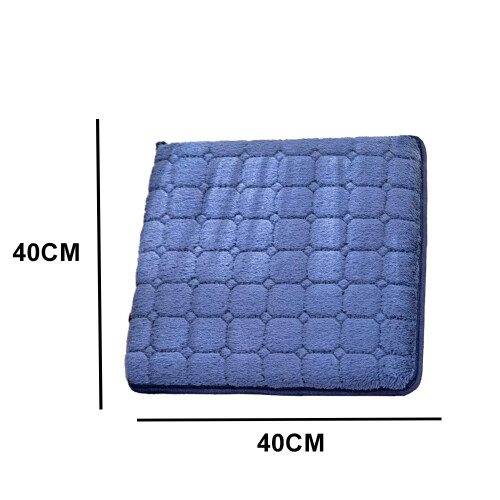 Μαξιλάρι καθίσματος Cozy Comfort Plush, μαλακό και αφράτο, αναπνεύσιμο, αντιολισθητικό με 1