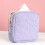 Sac de rangement portable avec fermeture éclair lisse,-argent 3