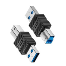 USB3.0-B-Stecker auf A-Stecker/Buchse-Adapter auf-B nach A