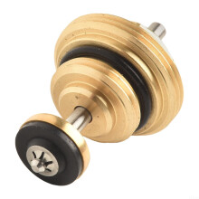 Underfloor Heating Manifold Valve with Brass M30x1.5 Core, Secure Fit for UFH Actuators
