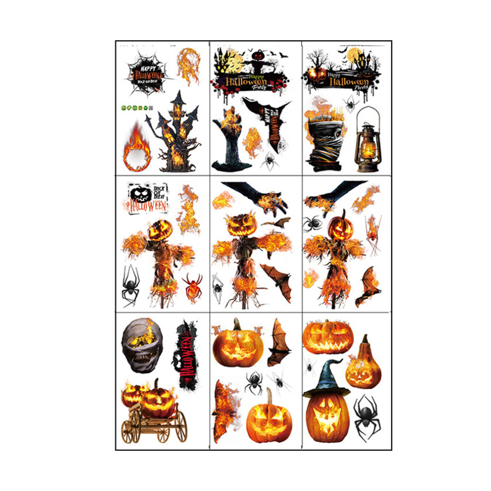 Reusable Stickers, Smooth Surface Applicable, Cartoon Ghost Design, Festival Theme Decoration, Giant Window Clings For Indoor Outdoor Party Supplies, 9454554942650