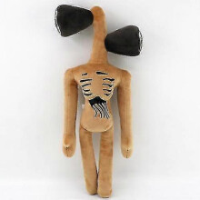 (40cm) Siren Head Horror Black Plush Stuffed Doll Kids Christmas Gift Toy