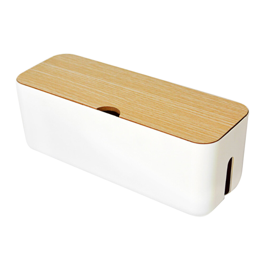 Cord Organizer For Home Office, Cable Management Box With Detachable Lid For Easy Access, Heat Dissipating Design For Safe And Efficient Power Strip M 9554910650080
