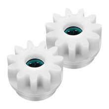 2pcs Mop Bucket Replacement Gear Kit for Spin Mop Buckets with Durable Steel Core and Smooth Operation