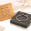 Stylish Heart Charm Bracelet Natural Stone Beaded Bangle-D 2