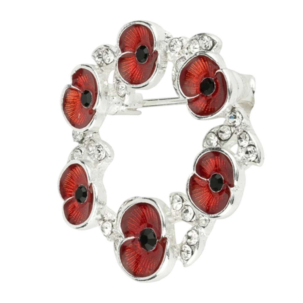 Handcrafted Enamel Flower Pin Sophisticated Accessory For