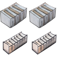Soluzione per riporre la biancheria intima, organizer per biancheria intima con divisori per cassetti pieghevoli per una facile selezione, design