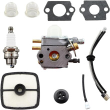 Replacement Carburetor for Straight Shaft Tools, Straight Shaft Trimmer Zama C1U K20B Fitment Heat Resistant Alloy Composite Filter Media, Precision C