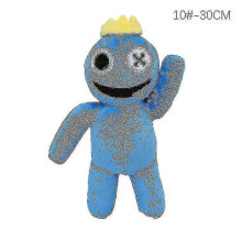 (Blue Waving Slobber) Rainbow Friends Stuffed Animal Toy Soft Plush Doll Gift For Kids Christmas Gift W