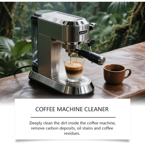 Coffee Machine Cleaning Tablets Quick Dissolving Deep Cleaning Power for Coffee Maker Descaling 1
