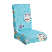 Housse de chaise courte universelle extensible en spandex, amovible et lavable, pour hĂ´tel ou salle Ă manger, convient Ă diverses occasions.
