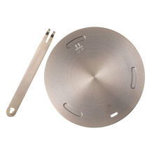 Gas Stove Heat Diffuser Plate for Gas and Electric Stovetops Stainless Steel Even Cooking