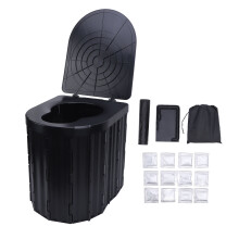 Tragbare Toilette, große Kapazität, 150 kg