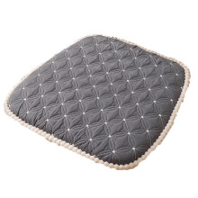 Luxe comfortabel zitkussen, antislip bandjes zorgen voor stabiliteit op elke stoel, perfect voor de eet- en keukenruimte, verdikte vulling geschikt