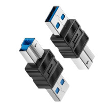 USB B / Type C To Printer Port Connector Adapter Plugs-B to A