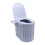 Tragbare Toilette, große Kapazität, 150 kg 3