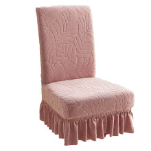 Housses de chaises de salle à manger faciles à installer, extensibles, avec surface anti-poussière et résistante à l'usure, protection amovible