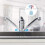 Sleek Design Kitchen Faucet, Diamond Seal Technology, Solid Brass Construction, Precise Water Flow And Temperature Control, Environmentally Friendly 2