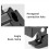 MultiPurpose Studio Clamp 1/4" 3/8" Thread Adapters 2.1" Grip-2 7