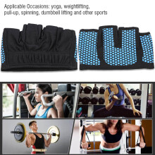 Trainingshandschoenen voor mannen en vrouwen, ademend mesh, sneldrogend materiaal, flexibele vulling, volledige handpalmbescherming, geschikt voor