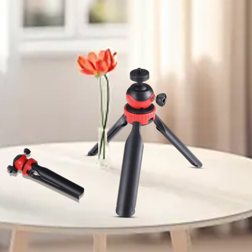 Mini Tripod Stand Adjustable Tripod Portable Easy Installation 1