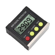 Digital Angle Gauge Protractor Inclinometer Declivity % Battery Operated Machinist Tool For Woodworking And Construction