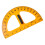 Mathematical drawing tool, multifunctional teaching ruler, large digital ruler for mathematics for the blackboard, protractor 1