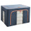 Thick Fabric for Comforters, Foldable Storage Box with Transparent Mesh Windows for Content Identification, Reinforced Handles for Easy Moving, Sturdy 1