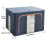 Thick Fabric for Comforters, Foldable Storage Box with Transparent Mesh Windows for Content Identification, Reinforced Handles for Easy Moving, Sturdy 6
