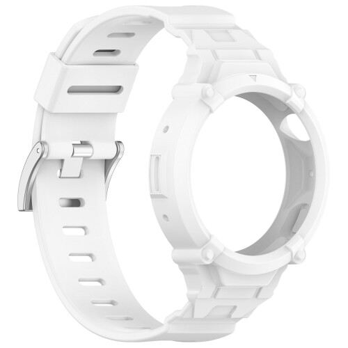 Watch Straps Silicone Quick Release Soft Rubber-White
