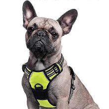 (75-105CM, Green) No-pull Dog Harness Padded Adjustable Pet Vest Harness For Large Dogs Training Or Walking