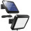 Energy Saving Solar Flood Light With Smart PIR Motion Sensor, 1000LM Adjustable Solar Panel Lamp For Your Outdoor Needs 2