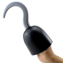 Acessórios de Fantasia de Pirata, Gancho de Pirata Reutilizável com Cabo Ergonômico para Eventos de Halloween, Gancho de Capitão de Plástico